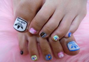 フット☆adidasネイル☆