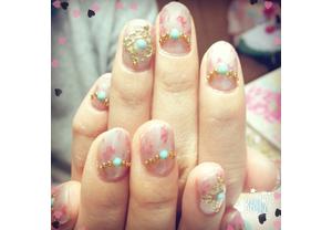 タイダイ×ターコイズがポイント☆