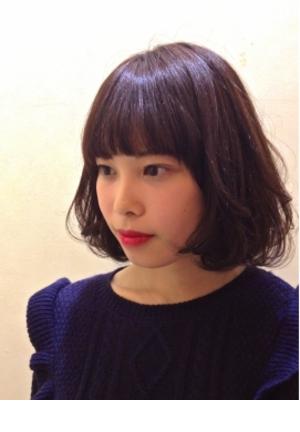 ゆる巻きボブ